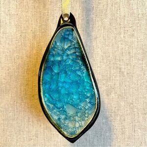Christmas Ornament Handmade‎ Ceramic and Glass gift idea holidays decorations